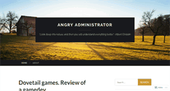 Desktop Screenshot of angryadministrator.com